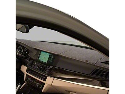 Covercraft SuedeMat Custom Dash Cover; Grey (64-66 C10, C20, K10, K20 w/ Metal Dash)