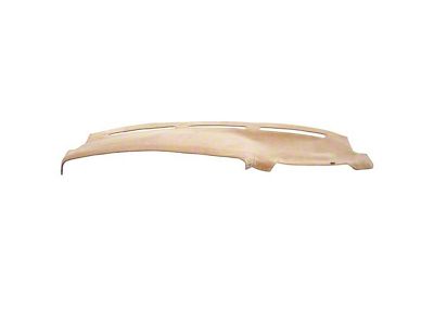 Covercraft VelourMat Custom Dash Cover; Beige (1966 Mustang, Excluding GT350)