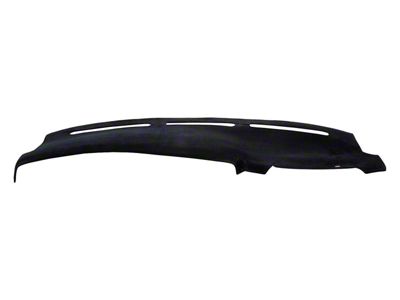 Covercraft VelourMat Custom Dash Cover; Black (69-70 Mustang w/ A/C)