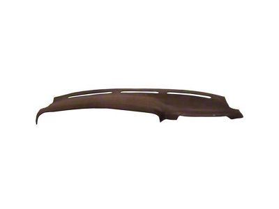 Covercraft VelourMat Custom Dash Cover; Cocoa (67-68 Mustang, Excluding GT350 & GT500)