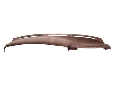 Covercraft VelourMat Custom Dash Cover; Taupe (67-68 Mustang, Excluding GT350 & GT500)