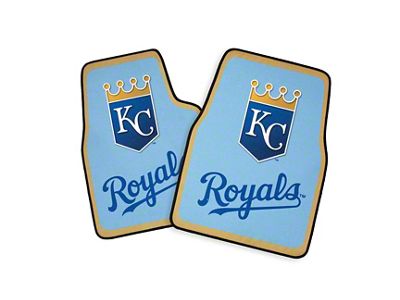 Coverking Printed Floor Mats with Kansas City Royals Logo (Universal; Some Adaptation May Be Required)