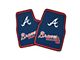 Coverking Printed Floor Mats with Atlanta Braves Logo (Universal; Some Adaptation May Be Required)