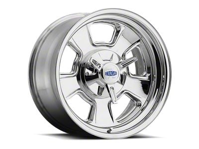 Cragar 390 Street Pro Series Chrome Wheel; 15x7; -13mm Offset (67-69 Camaro)