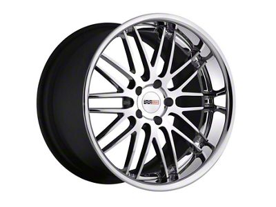 Cray Hawk Chrome Wheel; Rear Only; 18x10.5 (89-96 Corvette C4)