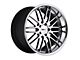 Cray Hawk Chrome Wheel; Rear Only; 18x10.5 (89-96 Corvette C4)