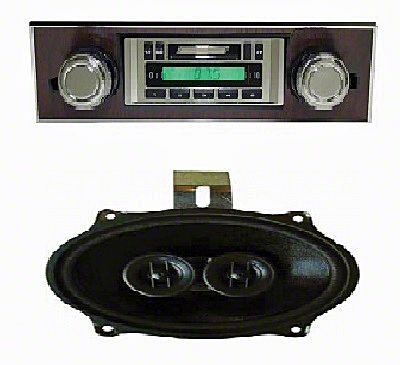 Custom Autosound Ecklers 67-68 Stereo,USA-230, Black Face,200 Watt ...