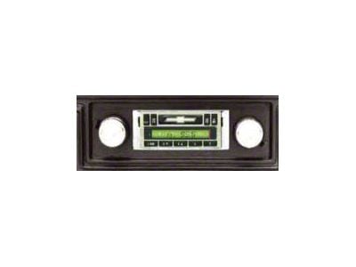 Custom Autosound Radio,USA-230, Chrome Face, 69