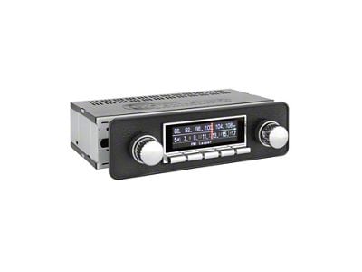 Custom Autosound USA-850 DigaDial Series Radio with Bluetooth; Bowtie Logo (64-66 C10, C20, K10, K20)