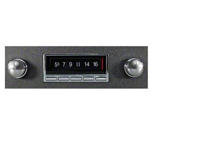 Custom Autosound USA-740 Series Radio with Bluetooth (1965 Chevelle)