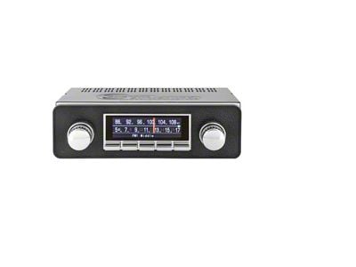 Custom Autosound USA-850 DigaDial Series Radio with Bluetooth (66-67 Chevelle)