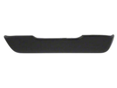 Front Arm Rest Pad; Passenger Side; Black (68-72 Cutlass, Excluding Wagon)