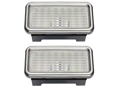 Front Side Market Lights; Set of Two (68-69 Cutlass)