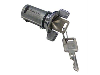 Lock Cylinder with Keys (69-78 Cutlass)