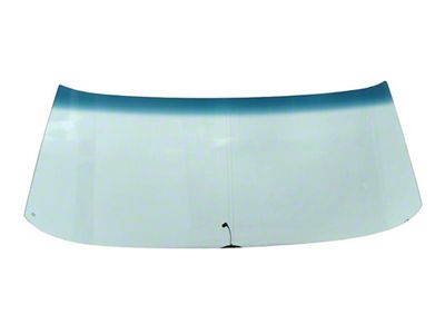 Windshield with Antenna; Green Tint (70-72 442, Cutlass 2-Door Sedan, Coupe)