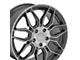 CV03C Gunmetal Machined Wheel; 18x8.5 (93-02 Firebird)