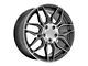 CV03C Gunmetal Machined Wheel; 18x8.5 (93-02 Firebird)