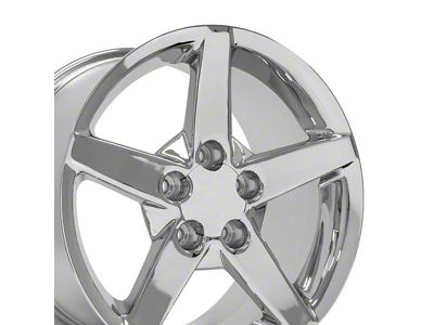 CV06 Chrome Wheel; 17x9.5 (93-02 Firebird)