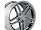 CV07A Chrome Wheel; Rear Only; 18x10.5 (93-02 Firebird)