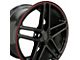 CV07A Gloss Black Wheel; 17x9.5 (93-02 Firebird)