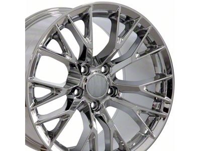 CV22 Chrome Wheel; 17x9.5; 54mm Offset (93-02 Firebird)