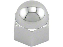 Cylinder Head Acorn Nut Cover - Chrome - 3/8 Across Flats