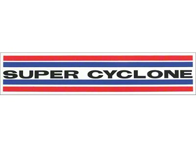 Decal - Air Cleaner - Super Cyclone - Comet & Montego