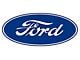 Decal - Ford Oval - 9-1/2 Long - White Background