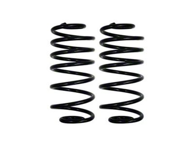 Detroit Speed Lowering Springs; Black (82-92 Firebird)