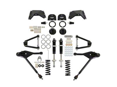Detroit Speed Front Suspension Speed Kit 1 with Non-Adjustable Coil-Overs (67-70 Mustang)