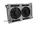 DeWitts Pro Series Direct Fit Radiator and Fan Combo; Natural Finish (73-87 C10 w/ Manual Transmission)