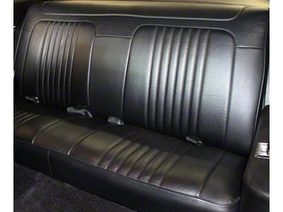 Distinctive Industries Chevelle And Malibu, Bench Seat Covers, Coupe, Rear, 1971-1972