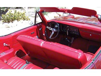 Distinctive Industries Chevelle Bench Seat Covers, Convertible, Front & Rear, 1968