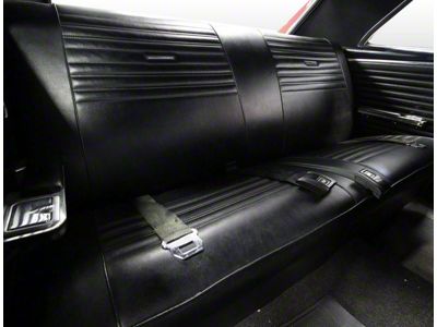 Distinctive Industries Chevelle Bench Seat Covers, Convertible, Rear, 1967