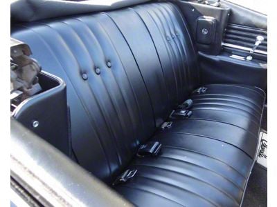 Distinctive Industries Chevelle Bench Seat Covers, Convertible, Rear, 1968