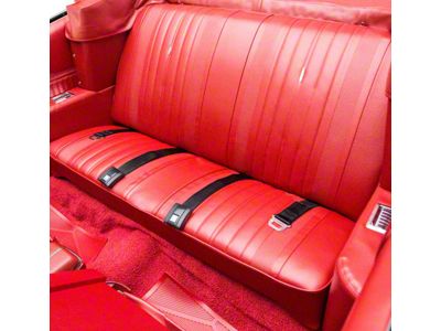 Distinctive Industries Chevelle Bench Seat Covers, Convertible, Rear, 1970