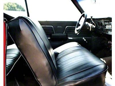 Distinctive Industries Chevelle Bench Seat Covers, Coupe, Front & Rear, 1969