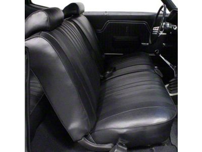 Distinctive Industries Chevelle Bench Seat Covers, Coupe Or Convertible, Front, 1970