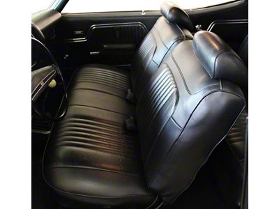 Distinctive Industries Chevelle Bench Seat Covers, Coupe Or Convertible, Front, 1971-1972