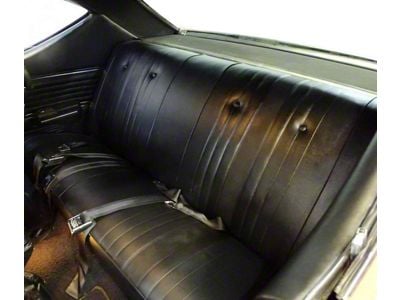 Distinctive Industries Chevelle Bench Seat Covers, Coupe, Rear, 1969