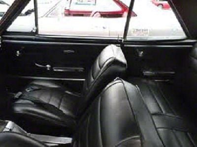 Distinctive Industries Chevelle Bucket Sear Covers, Coupe, Front & Rear, 1965