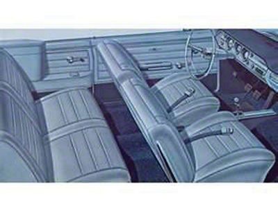 Distinctive Industries Chevelle Bucket Seat Covers, Convertible, Front & Rear, 1965