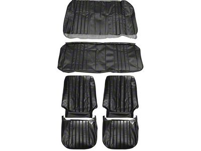 Distinctive Industries Chevelle Bucket Seat Covers, Convertible, Front & Rear, 1968