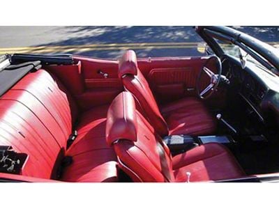 Distinctive Industries Chevelle Bucket Seat Covers, Convertible, Front & Rear, 1970