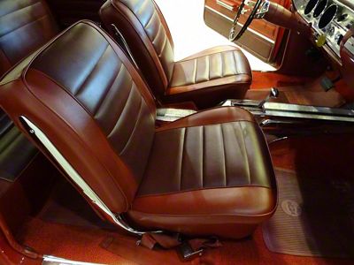 Distinctive Industries Chevelle Bucket Seat Covers, Convertible, Front & Rear, Two Tone, 1965