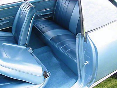 Distinctive Industries Chevelle Bucket Seat Covers, Coupe, Front And Rear, Two-Tone, 1965