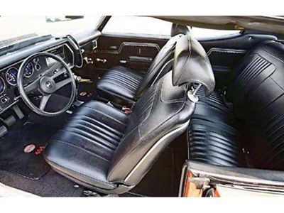 Distinctive Industries Chevelle Bucket Seat Covers, Coupe, Front & Rear, 1971-1972