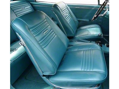 Distinctive Industries Chevelle Bucket Seat Covers, Coupe Or Convertible, Front, 1967