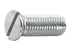 Door Hinge Screw - Chrome - 5/16-24 X 7/8 - Ford