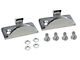 Door Striker Plates - Stainless Steel - 1935-37 Convertible Sedan, 1938 Phaeton, Convertible Coupe & Convertible Club Coupe